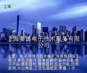 上海要博电子技术服务有限公司