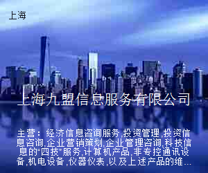 上海九盟信息服务有限公司